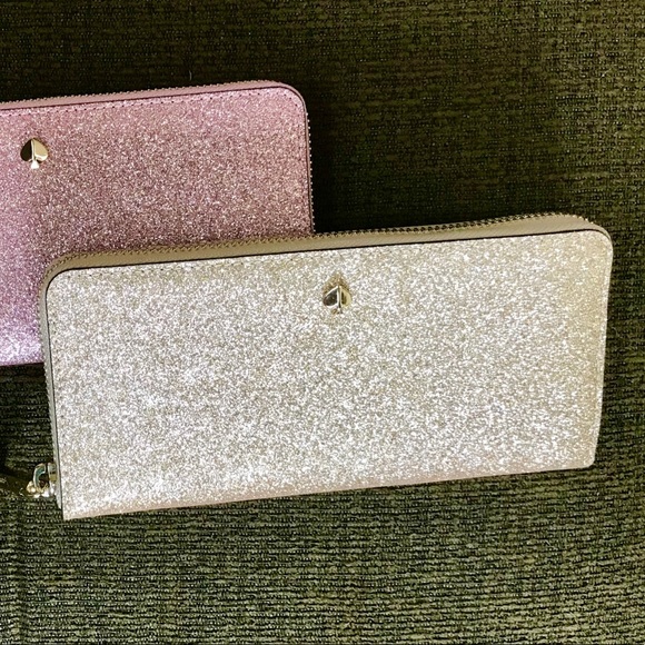 kate spade Handbags - NWT Kate Spade light gold wallet.